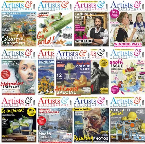Artists & Illustrators – 2019 Full Year Issues Collection (PDF)