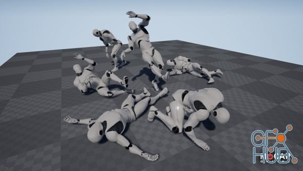 Unreal Engine Marketplace – Death Animations – MoCap Pack