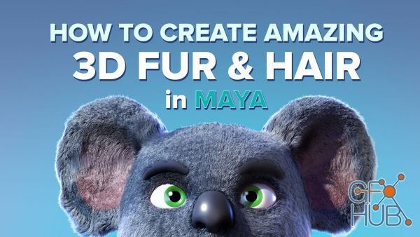 Skillshare – How to create Amazing 3D Hair & Fur in Maya