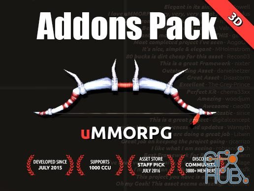 Unity Asset – uMMORPG Addons Pack