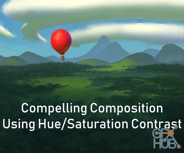 ArtStation – Compelling Composition Using Hue-Saturation Contrast