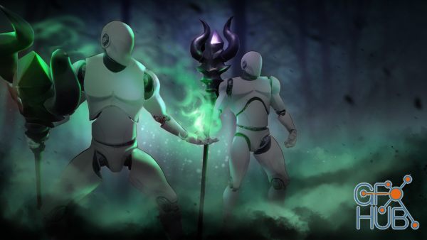 Unreal Engine Marketplace – Witch Animation Set