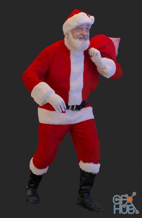 Santa Claus Pose 04