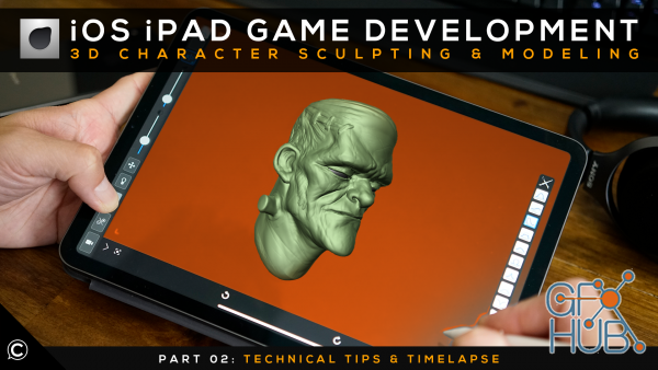 Skillshare – Forger iOS iPad Game Development 3D Character Sculpting & Modeling | Part 02 | Tech Tips & Timelapse