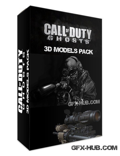 Call Of Duty GHOST 3D Model Pack