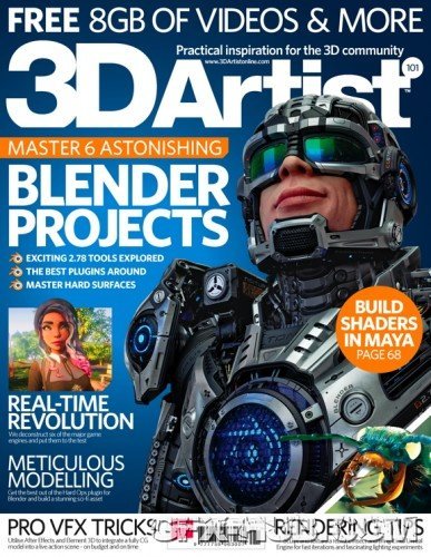 3D Artist – Issue 101 2016 (Digital Content)