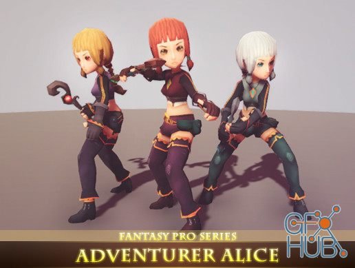 Unity Asset – Adventurer Alice