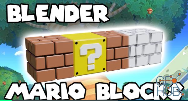 Skillshare – Blender – Create Mario blocks for beginners