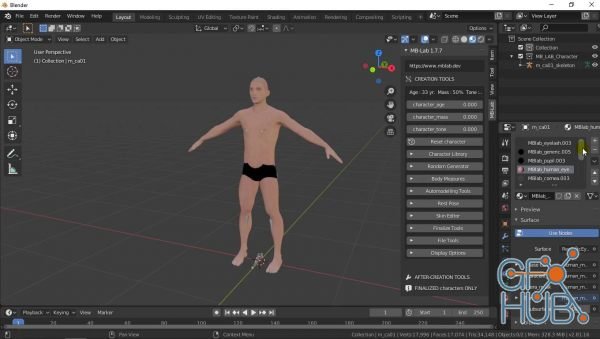 Skillshare – Blender for character creation