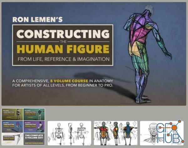 Muddy Colors – Constructing the Human Figure : 5 Volume Set