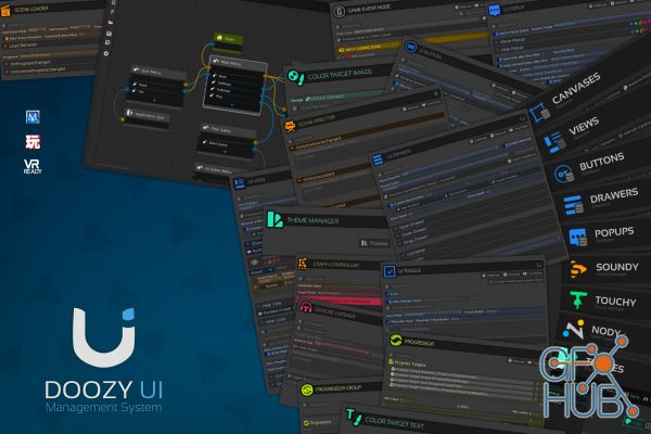 Unity Asset – DoozyUI: Complete UI Management System v3.1.3