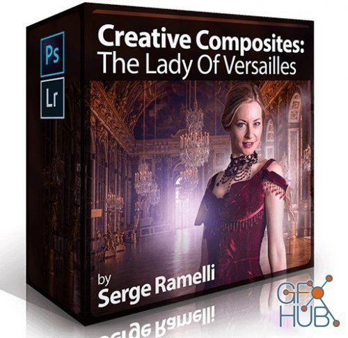 Photoserge – Creative Composites: The Lady of Versailles