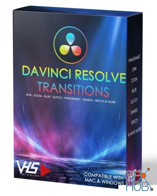 VHS Studio – VHS DaVinci Resolve Transitions
