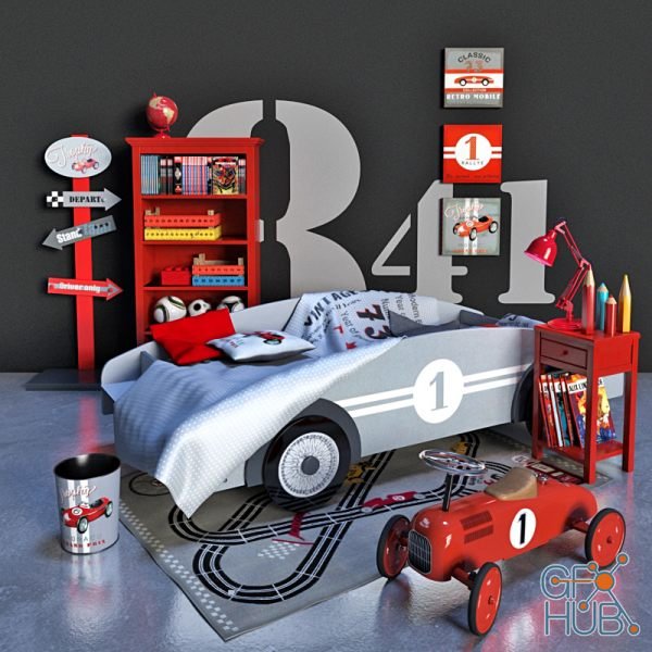 Set of chambre du pilote