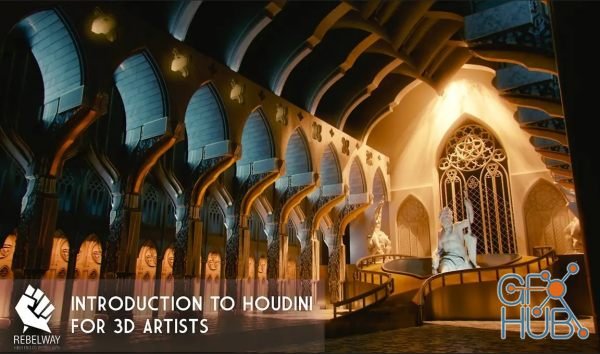 REBELWAY – Introduction To Houdini For 3D Artists