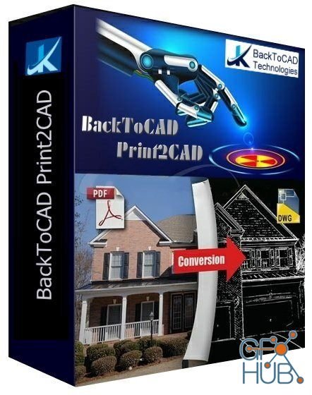 BackToCAD Print2CAD 2020 v21.20 Win x64