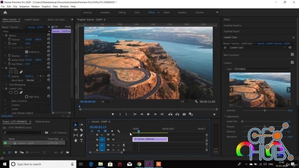 Udemy – Cinematic Color Grading With Premiere Pro 2020 For Beginners