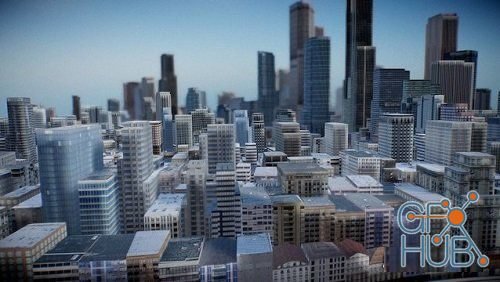 Modern City (fbx)