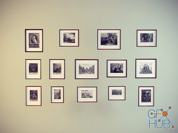 Arts museum 5 (max, fbx)