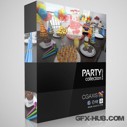 CGAxis Models Volume 13 Party