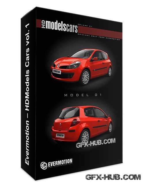Evermotion – HDModels Cars vol. 1