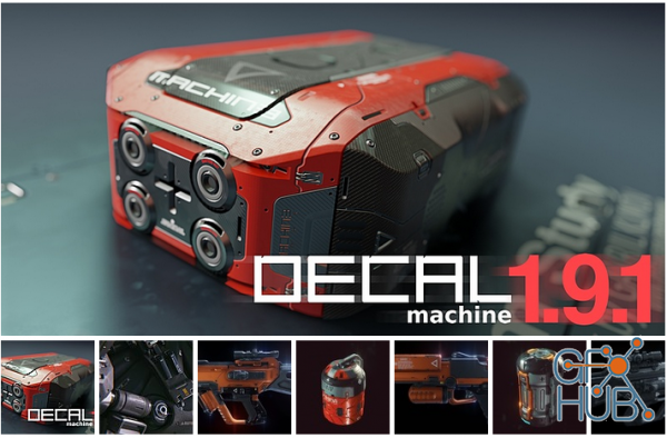 Blender Market – DECALmachine v1.9.2