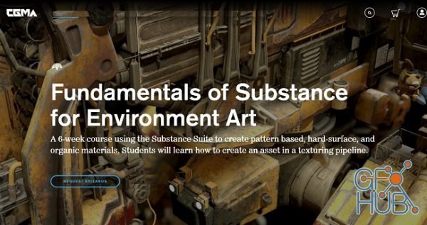 CGMaster Academy – Intro to Substance for Environment Art