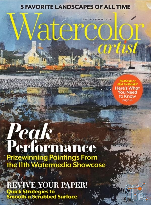 Watercolor Artist – April 2020 (True PDF)