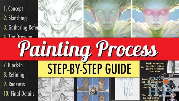 ArtStation – Painting Process: Video Guide & Files