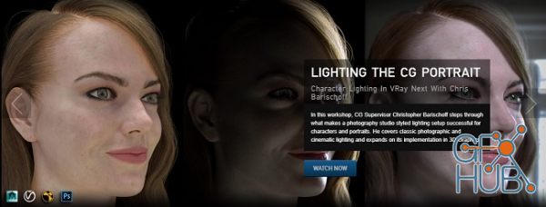 The Gnomon Workshop – Lighting the CG Portrait