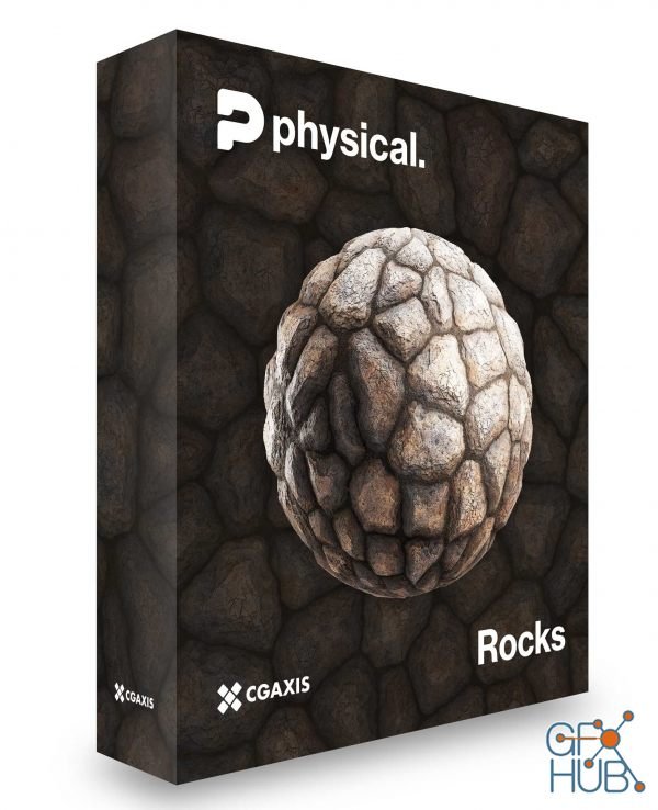 CGAxis – PBR Textures Collection Volume 19 – Rocks
