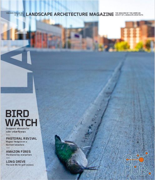 Landscape Architecture Magazine USA – February 2020 (True PDF)
