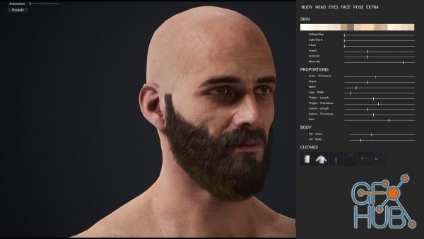 Character Customization: Male v4.22