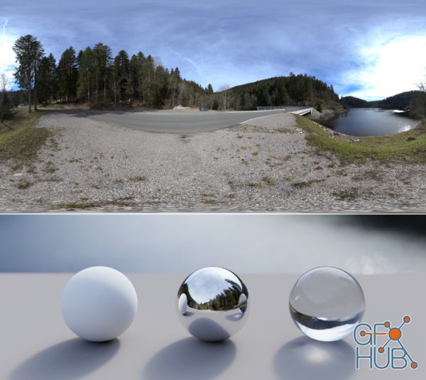 Gumroad – Schwarztalsperre 16K HDRI with Backplates