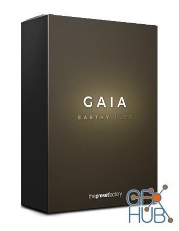 The Preset Factory – Gaia LUTs | Earth Color Grades (Win/Mac)