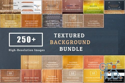 250+ Texture Backgrounds Full Pack