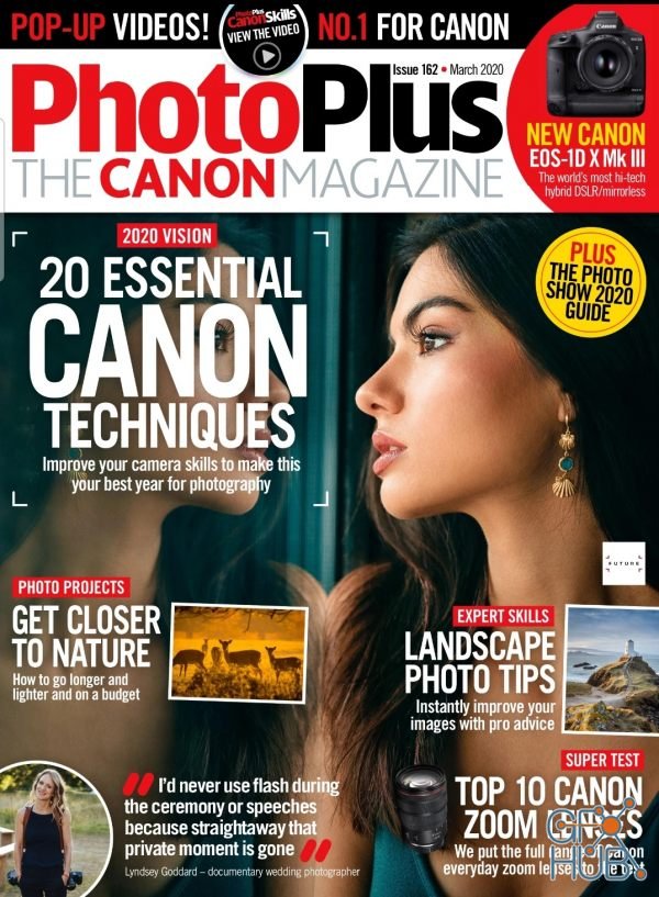 PhotoPlus – The Canon Magazine – Issue 162, March 2020 (PDF)