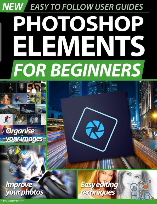 Photoshop Elements For Beginners - No.1, 2020