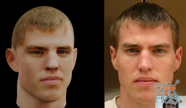 Skillshare – Create realistic 3D Heads from Photos in Blender!