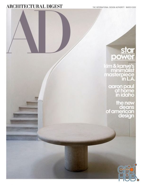 Architectural Digest USA – March 2020 (PDF)