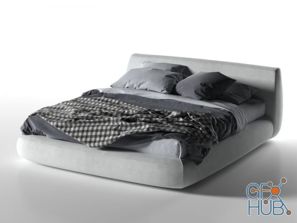 Big Bed (max, fbx, obj)