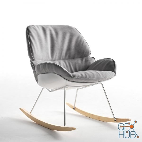 Hansel Armchair (max, obj, fbx, c4d)