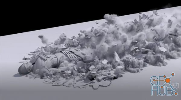 CGCircuit – Ground Breaking Interaction with character effect in Houdini