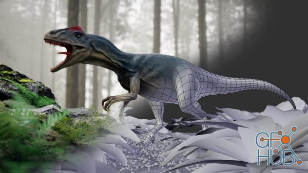 Udemy – Blender 2.79 – Dinosaur Creation From Scratch