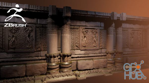 ArtStation – Creating Temple Walls Using Tillable Materials Part 1-3