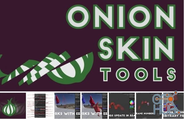 Blender Market – Onion Skin Tools For Blender 2.8