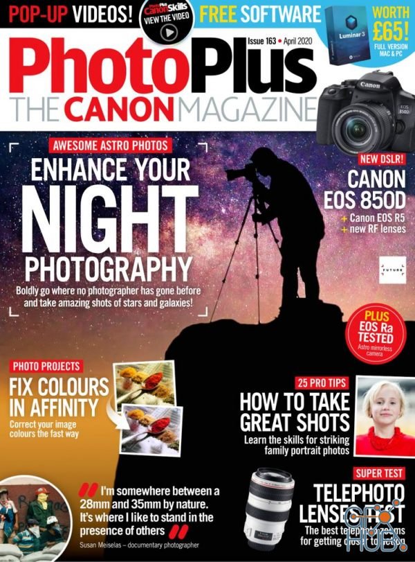 PhotoPlus –The Canon Magazine – April 2020 (True PDF)