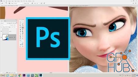 PHOTOSHOP Drawing With 14 Simple Projects