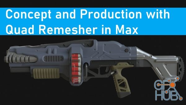 ArtStation – Concept and Production with Quad Remesher in Max