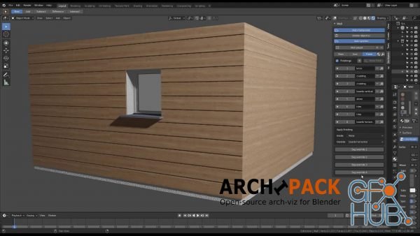 Gumroad – Archipack v2.2.6 for Blender 2.8